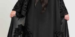 مدل مانتو مجلسی بلند مشکی + این مدل مانتوها محشر هستند