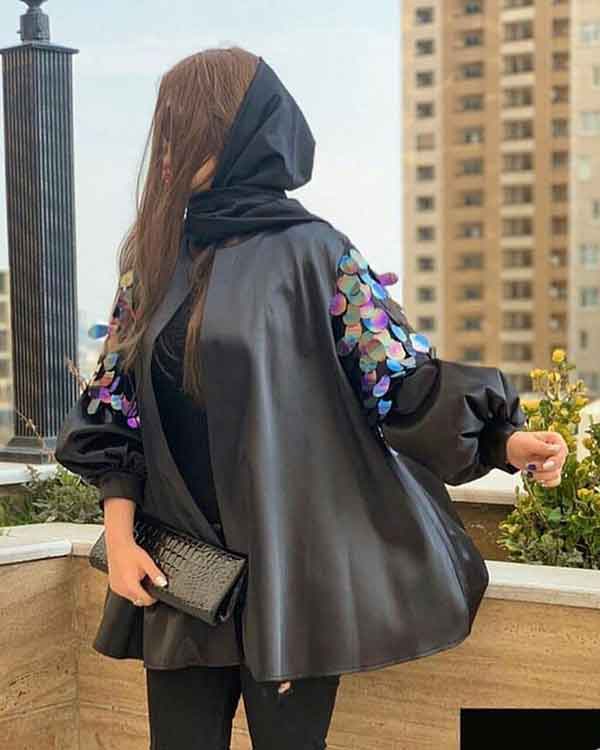 مدل مانتو مجلسی شیک و جدید باکلاس ساده و پرکار