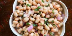 فوت و فن سالاد لوبیا سفید و راز خوشمزگی سالاد لوبیا سفید خوشمزه و خانگی