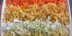 فوت و فن سالاد رنگین و راز خوشمزگی سالاد رنگین خوشمزه و خانگی