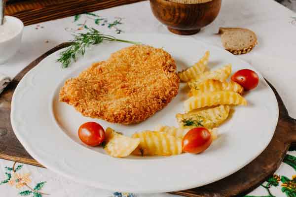 شنیسل مرغ با سس تارتار سس قرمز برای شنیسل مرغ ادویه شنیسل مرغ فیلم طرز تهیه شنیسل مرغ با پودر سوخاری طرز تهیه شنیسل مرغ ترد شنیسل بدون تخم مرغ طرز تهیه شنیسل مرغ رستورانی طرز تهیه شنیسل مرغ چرخ کرده
