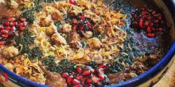 تزیین آش رشته برای شب یلدا + حرفه ای ترین روش ها برای تزیین آش یلدای امسال