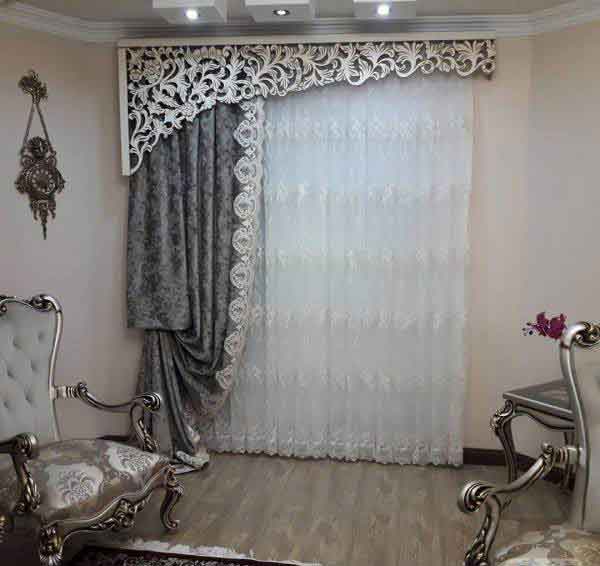 مدل پرده ساده و طرحدار شیک و جذاب و مدرن جدید سال