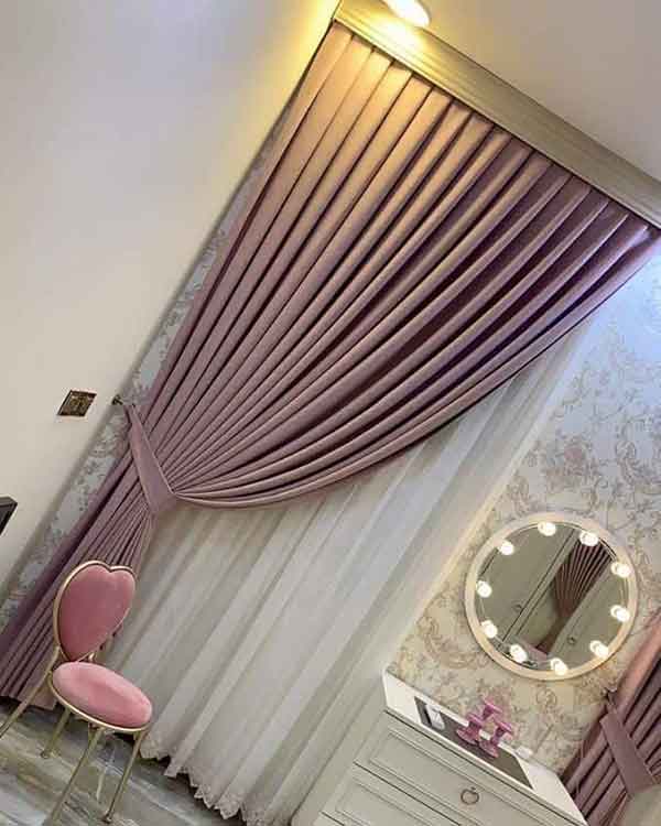 مدل پرده ساده و طرحدار شیک و جذاب و مدرن جدید سال