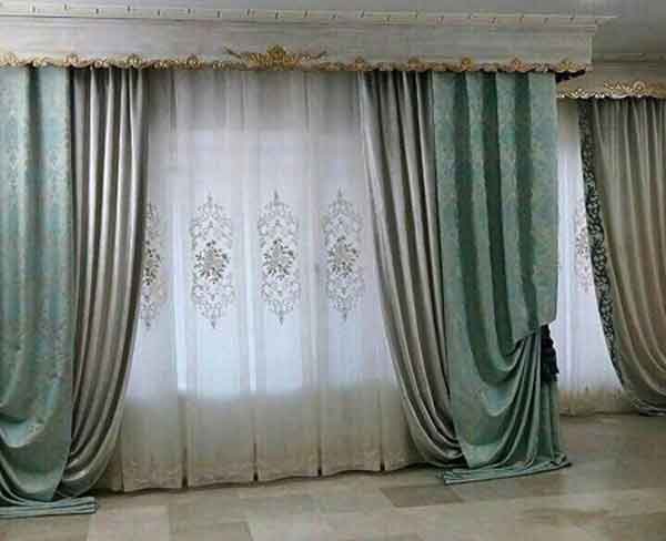 مدل پرده ساده و طرحدار شیک و جذاب و مدرن جدید سال