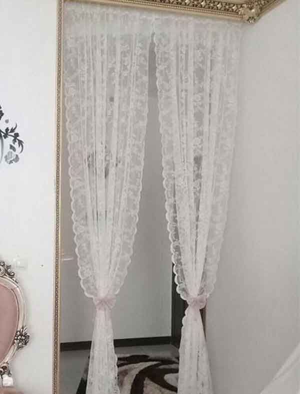 مدل پردهای ساده توری و حریر شیک و جذاب برای پذیرایی و اتاق