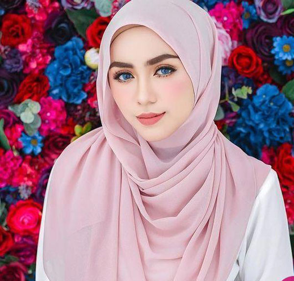 مدل روسری بستن شیک و ساده دخترانه و زنانه با حجاب برای مهمانی