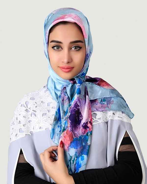 مدل روسری بستن با حجاب دخترانه و زنانه شیک و ساده
