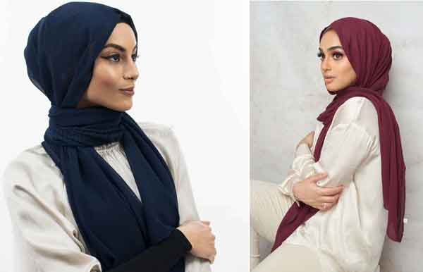 مدل روسری بستن با حجاب دخترانه و زنانه شیک و ساده