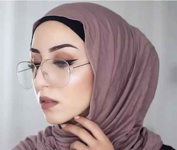 مدل روسری بستن با حجاب دخترانه و زنانه شیک و ساده