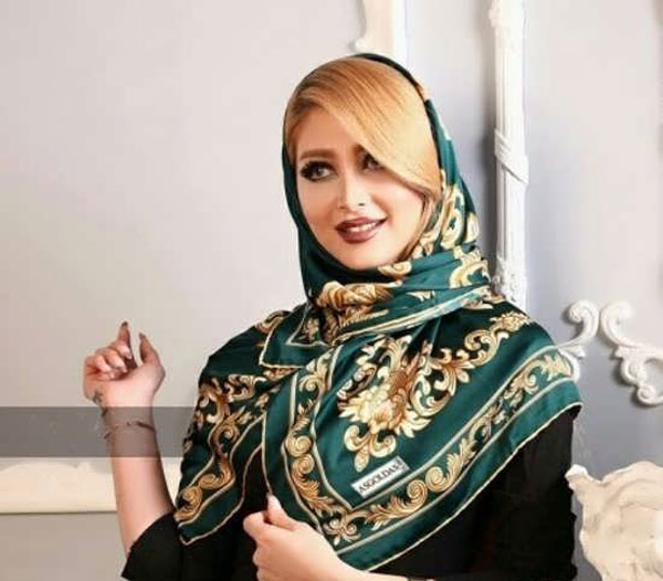 مدل روسری بستن دخترانه و زنانه ساده و شیک مناسب مهمانی و عید