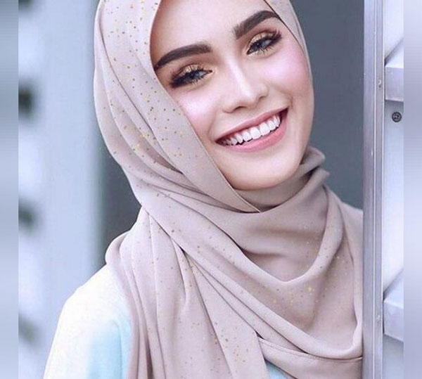 مدل روسری بستن دخترانه و زنانه ساده و شیک مناسب مهمانی و عید