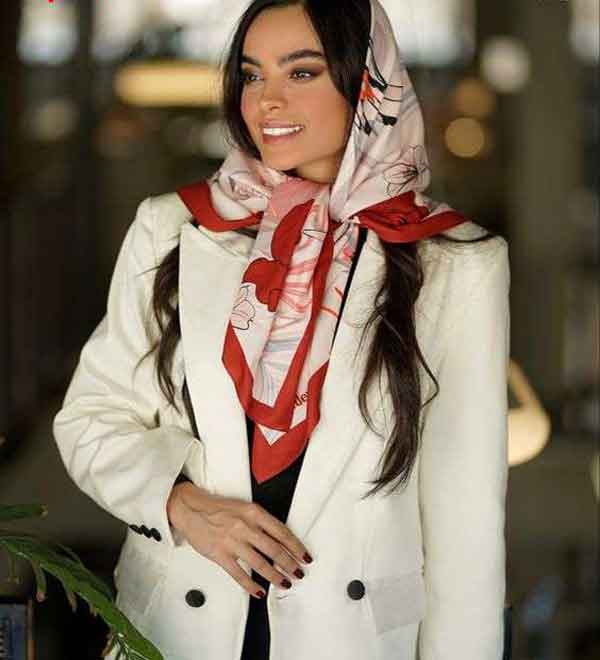 مدل روسری دخترانه شیک و ساده و طرحدار مناسب خانم های شیک پوش