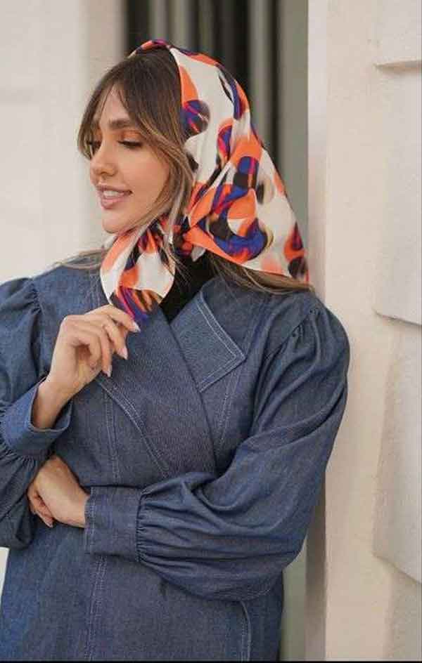 مدل روسری دخترانه شیک و ساده و طرحدار مناسب خانم های شیک پوش