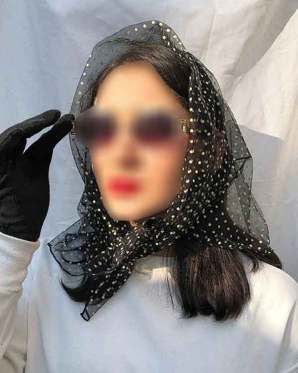 مدل روسری دخترانه شیک و ساده و طرحدار مناسب خانم های شیک پوش