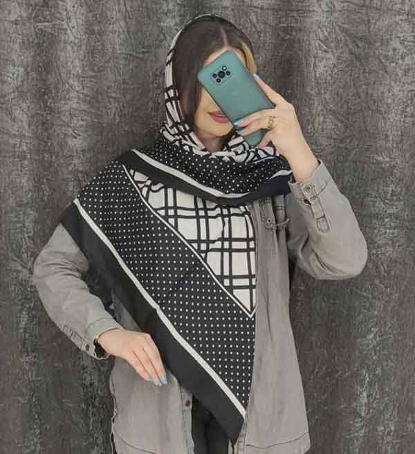 مدل روسری دخترانه شیک و ساده و طرحدار مناسب خانم های شیک پوش