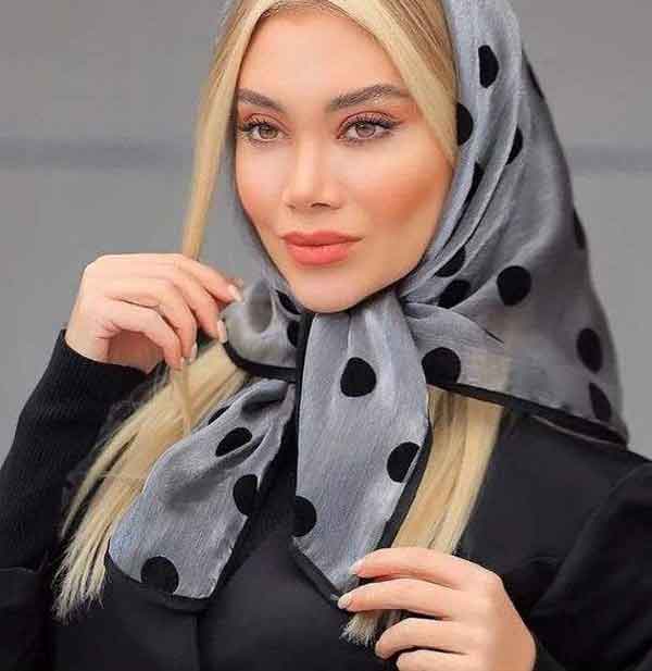 مدل روسری زیبا دخترانه و زنانه قواره بزرگ و کوچک ترند سال