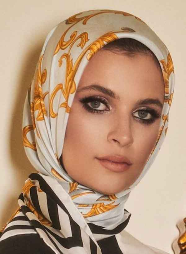 مدل روسری زیبا دخترانه و زنانه قواره بزرگ و کوچک ترند سال