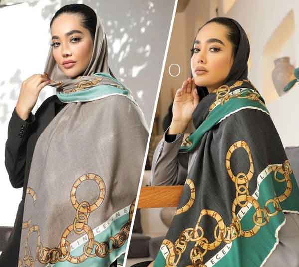 مدل روسری زیبا دخترانه و زنانه قواره بزرگ و کوچک ترند سال