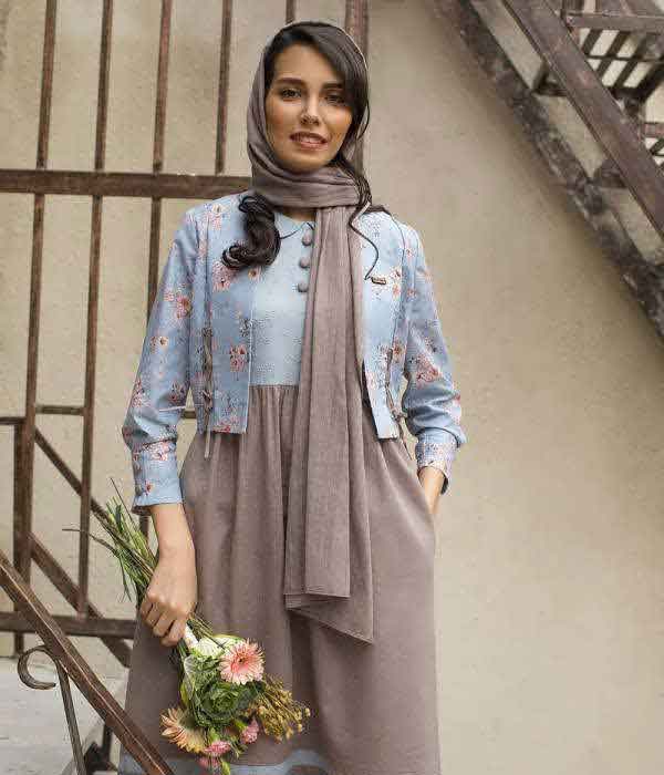 مدل سارافون ستایش زنانه و دخترانه شیک و لاکچری جدید