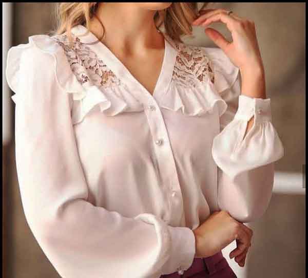 مدل شومیز حریر زنانه و دخترانه شیک با طرح های ساده و شلوغ مدرن