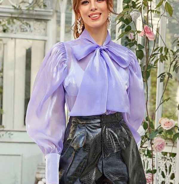 مدل شومیز مجلسی دخترانه خاص فانتزی طرحدار و ساده شیک 