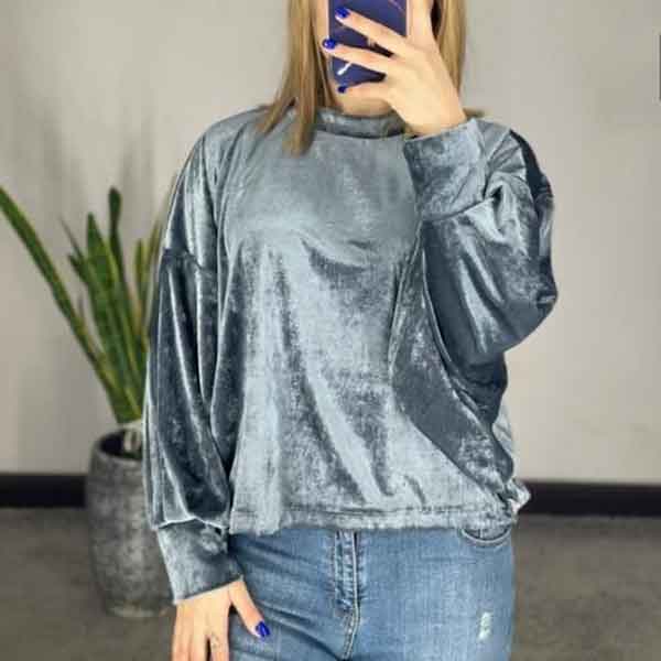 مدل شومیز مخمل دخترانه و زنانه شیک کوتاه و بلند جذاب 