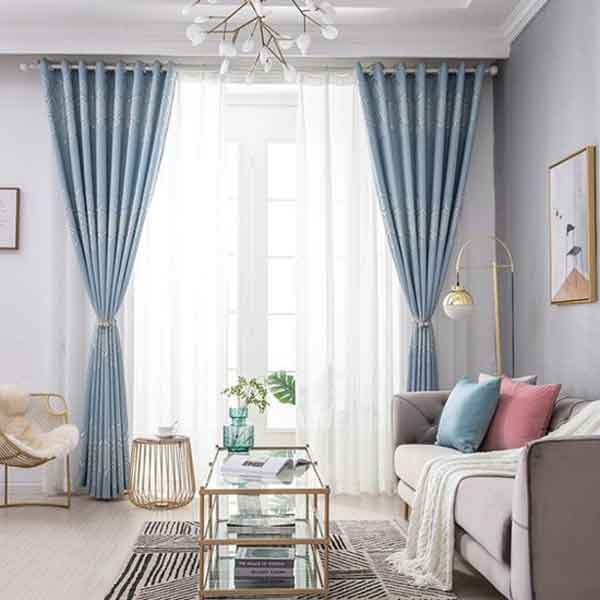 عکس مدل پردهای جدید پذیرایی پانچ ساده و شیک و لاکچری با طرح های زیبا