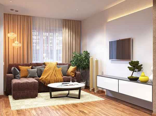 پردهای ساده و شیک پذیرایی با طرح های فوق العاده زیبا و جذاب