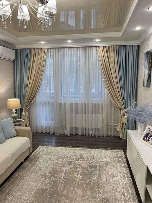 پردهای ساده و شیک پذیرایی با طرح های فوق العاده زیبا و جذاب