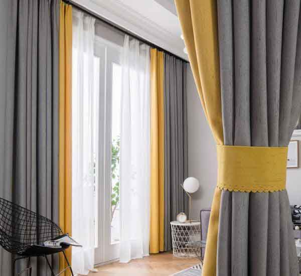پردهای ساده و شیک پذیرایی با طرح های فوق العاده زیبا و جذاب