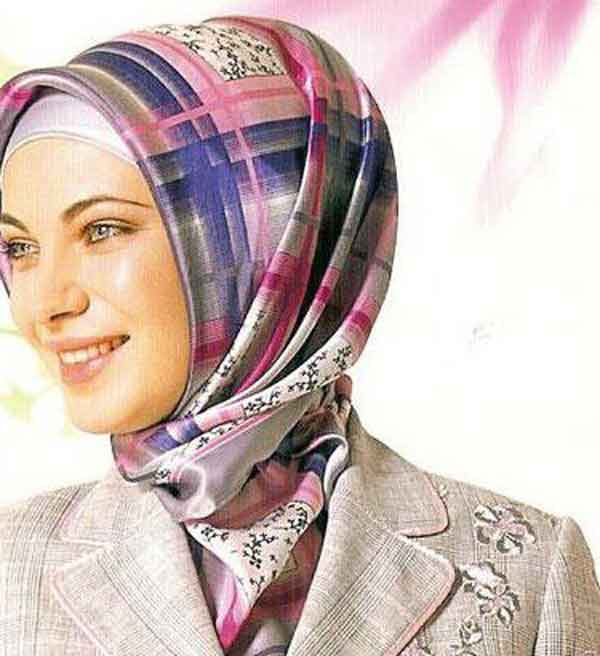 مدل روسری بستن دخترانه با حجاب و شیک برای مهمانی و مجالس مختلف