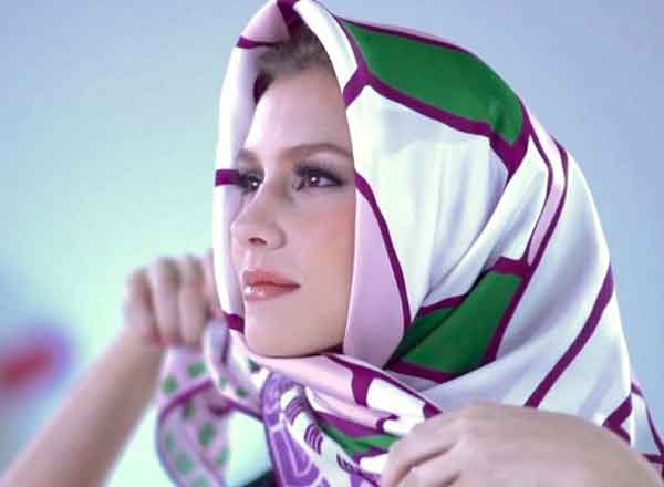 مدل روسری بستن دخترانه با حجاب و شیک برای مهمانی و مجالس مختلف