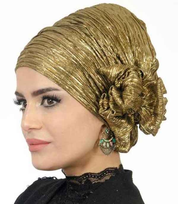 مدل روسری بستن دخترانه با حجاب و شیک برای مهمانی و مجالس مختلف