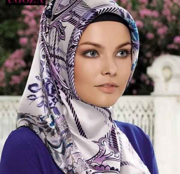 مدل روسری بستن دخترانه با حجاب و شیک برای مهمانی و مجالس مختلف