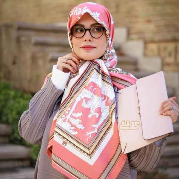 روسری مجلسی زنانه خاص و زیبا جدید مناسب مهمانی و عید
