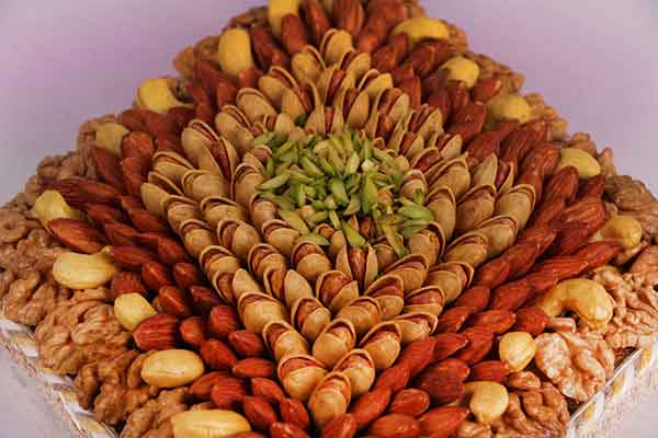 تزیین آجیل شب یلدا عروس ساده و شیک و زیبا با ایده های خلاقانه