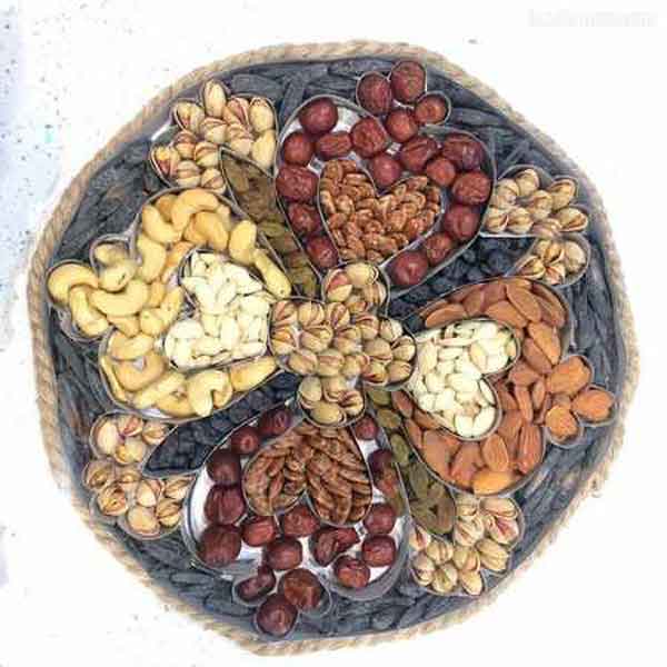 تزیین آجیل شب یلدا عروس ساده و شیک و زیبا با ایده های خلاقانه