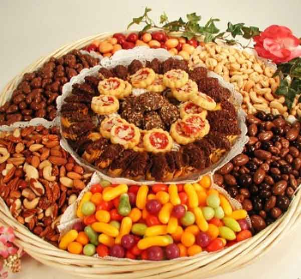 تزیین آجیل شب یلدا عروس ساده و شیک و زیبا با ایده های خلاقانه