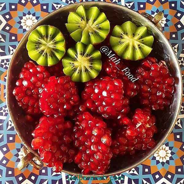 تزیین انار شب یلدا با ایده های ساده و فوق العاده ساده و شیک و دلبر