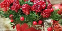 تزیین انار شب یلدا + زیباترین ابتکارات روی انار برای شب یلدا امسال