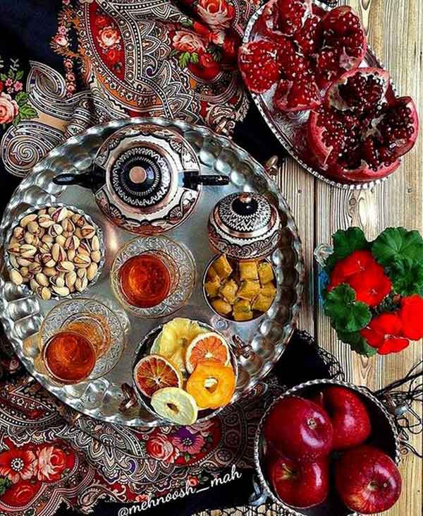 تزیین انار شب یلدا با ایده های ساده و فوق العاده ساده و شیک و دلبر