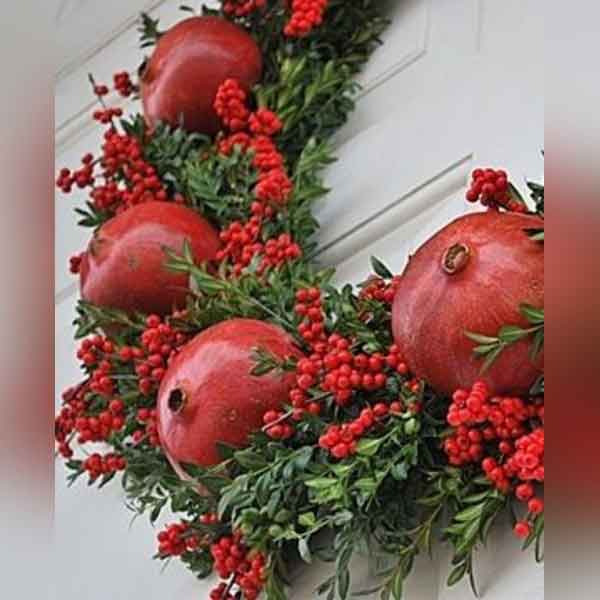تزیین انار شب یلدا با ایده های ساده و فوق العاده ساده و شیک و دلبر