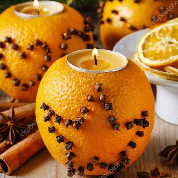 تزیین پرتقال برای شب یلدا با ایده های ساده و خلاقانه و شیک