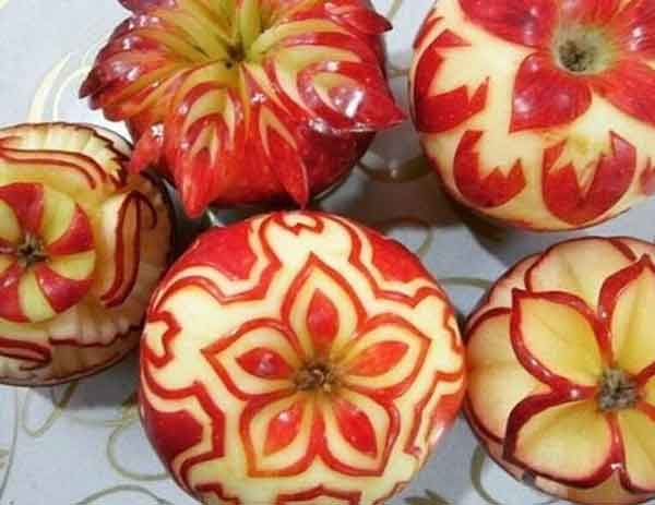 تزیین سیب شب یلدا با ایده های فوق العاده زیبا و جذاب لاکچری