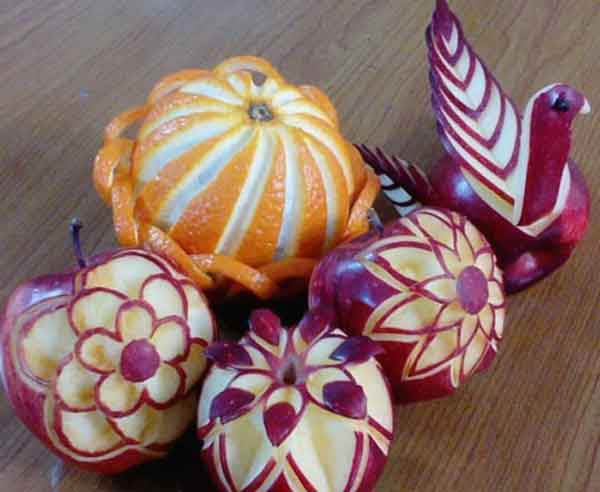 تزیین سیب شب یلدا با ایده های فوق العاده زیبا و جذاب لاکچری