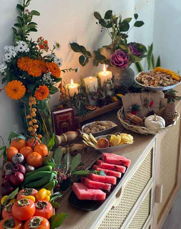 تزیین یلدایی شیک با ایده های مدرن و سنتی فوق العاده زیبا