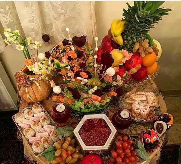 تزیین یلدایی شیک با ایده های مدرن و سنتی فوق العاده زیبا