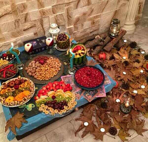تزیین یلدایی عروس و داماد با ایده های خلاق و ساده و جذاب