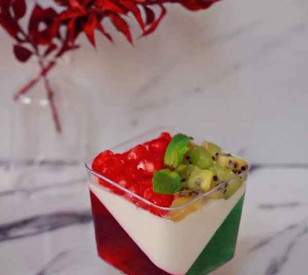 تزیین ژله شب یلدا به شکل هندوانه با ایده های ساده و جذاب
